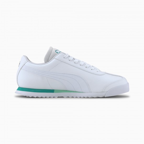 Puma White Mercedes AMG Petronas Roma Men's Sneakers Puma White Mercedes AMG Petronas Roma Men's Sneakers