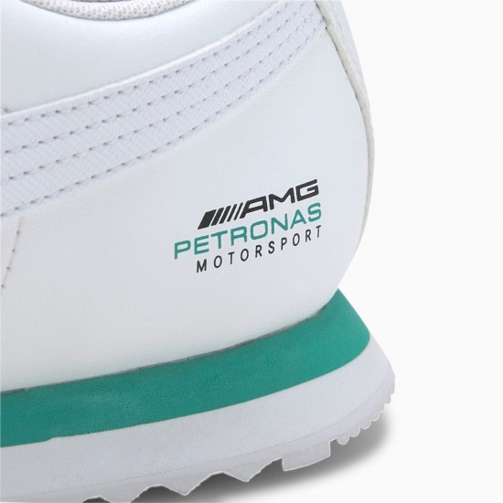Puma White Mercedes AMG Petronas Roma Men's Sneakers Puma White Mercedes AMG Petronas Roma Men's Sneakers