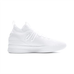 Puma White Clyde Court Core Basketball Shoes