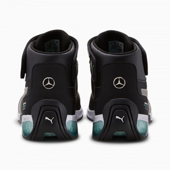 Puma Mercedes AMG Petronas Kart Cat Mid LQDCELL Men's Motorsport Shoes Puma Mercedes AMG Petronas Kart Cat Mid LQDCELL Men's Motorsport Shoes