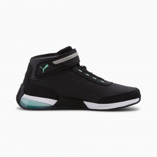 Puma Mercedes AMG Petronas Kart Cat Mid LQDCELL Men's Motorsport Shoes Puma Mercedes AMG Petronas Kart Cat Mid LQDCELL Men's Motorsport Shoes
