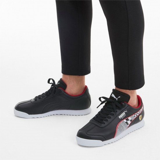 Puma Black Scuderia Ferrari Roma Men's Sneakers Puma Black Scuderia Ferrari Roma Men's Sneakers