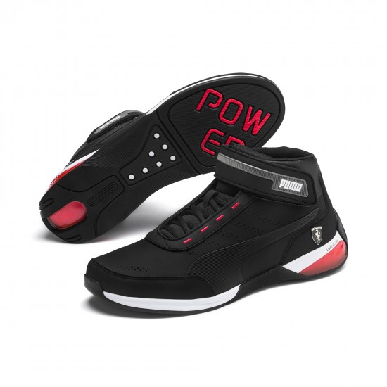 Puma Black Scuderia Ferrari Kart Cat X Men's Motorsport Shoes