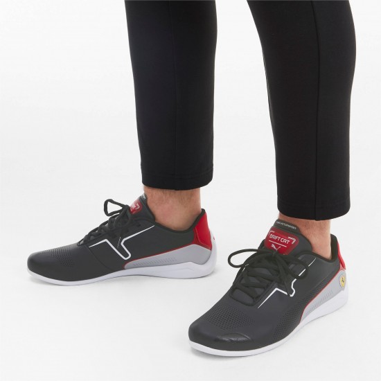 Puma Black Scuderia Ferrari Drift Cat 8 Men's Motorsport Shoes Puma Black Scuderia Ferrari Drift Cat 8 Men's Motorsport Shoes
