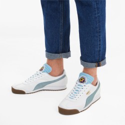 Puma White Roma Classic PUMA FC Men's Sneakers