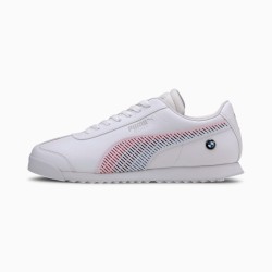 Puma White BMW M Motorsport Roma Mens Sneakers