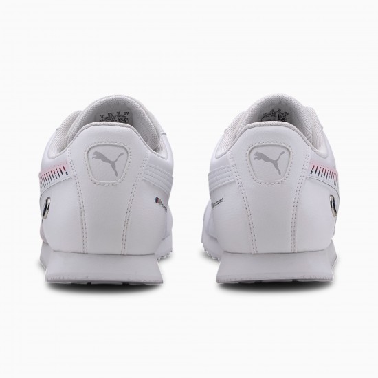Puma White BMW M Motorsport Roma Mens Sneakers Puma White BMW M Motorsport Roma Mens Sneakers