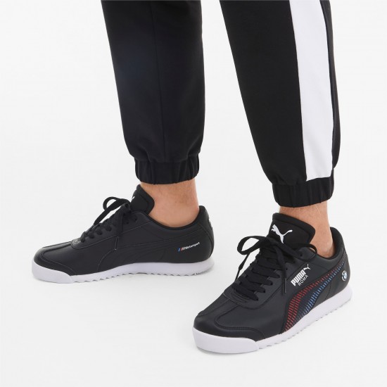 Puma Black BMW M Motorsport Roma Men's Sneakers Puma Black BMW M Motorsport Roma Men's Sneakers