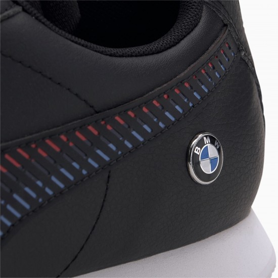 Puma Black BMW M Motorsport Roma Men's Sneakers Puma Black BMW M Motorsport Roma Men's Sneakers