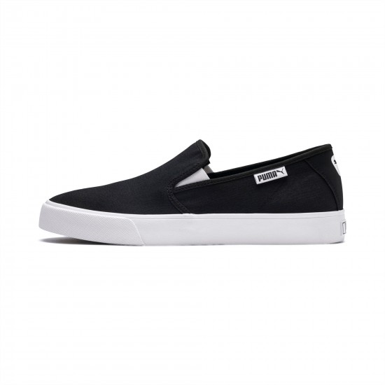 Puma Bari Slip-On Shoes Black Puma Bari Slip-On Shoes Black