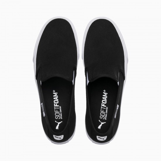 Puma Bari Slip-On Shoes Black Puma Bari Slip-On Shoes Black