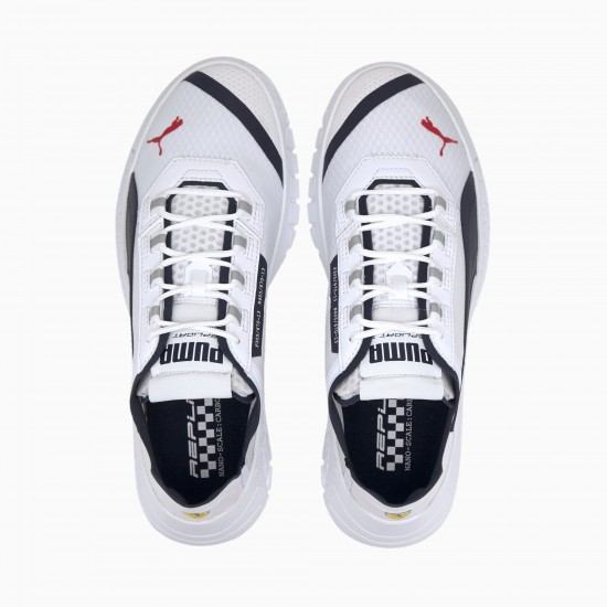 Puma White Replicat-X Scuderia Ferrari Men's Motorsport Shoes