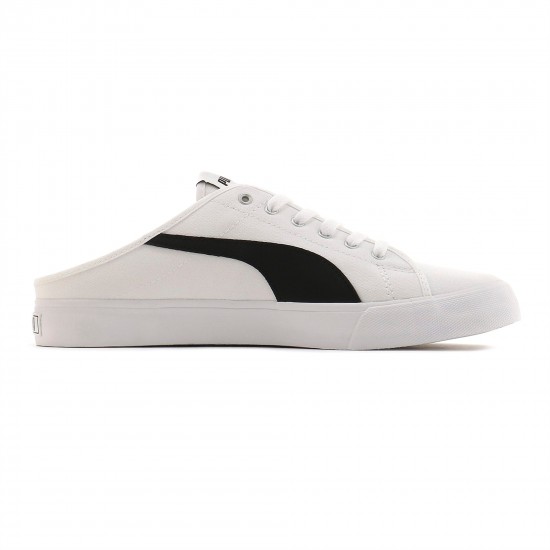 Puma Bari Mule Men's Shoes White Puma Bari Mule Men's Shoes White