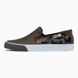 Puma Bari Camo Slip-On Shoes Black