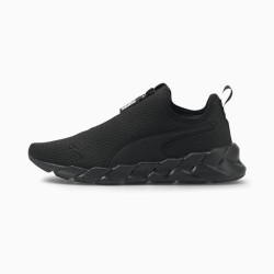 Puma Black Weave Zip Women's Training Shoes