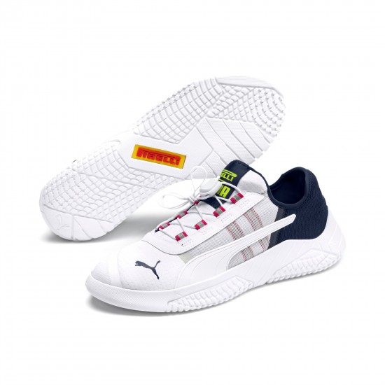 Puma White Replicat-X 1.8 Pirelli Men's Motorsport Shoes Puma White Replicat-X 1.8 Pirelli Men's Motorsport Shoes
