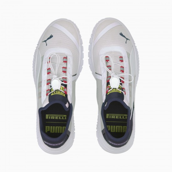 Puma White Replicat-X 1.8 Pirelli Men's Motorsport Shoes Puma White Replicat-X 1.8 Pirelli Men's Motorsport Shoes