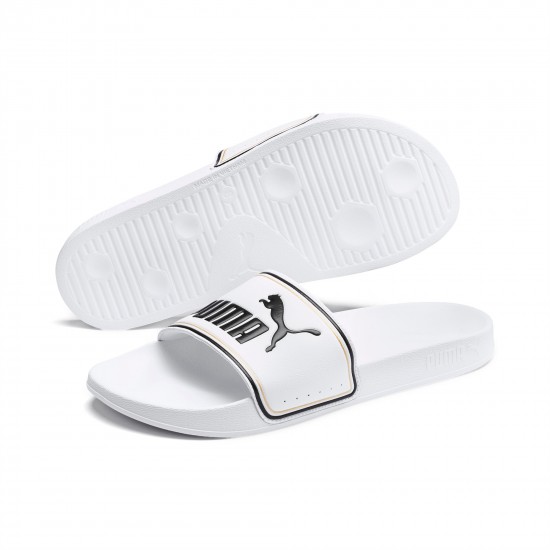 Puma Leadcat FTR Unisex Slides White Puma Leadcat FTR Unisex Slides White