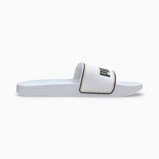 Puma Leadcat FTR Unisex Slides White Puma Leadcat FTR Unisex Slides White