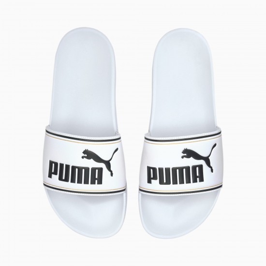 Puma Leadcat FTR Unisex Slides White Puma Leadcat FTR Unisex Slides White