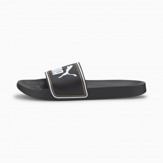 Puma Leadcat FTR Unisex Slides Black Puma Leadcat FTR Unisex Slides Black