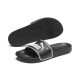 Puma Leadcat FTR Unisex Slides Black Puma Leadcat FTR Unisex Slides Black