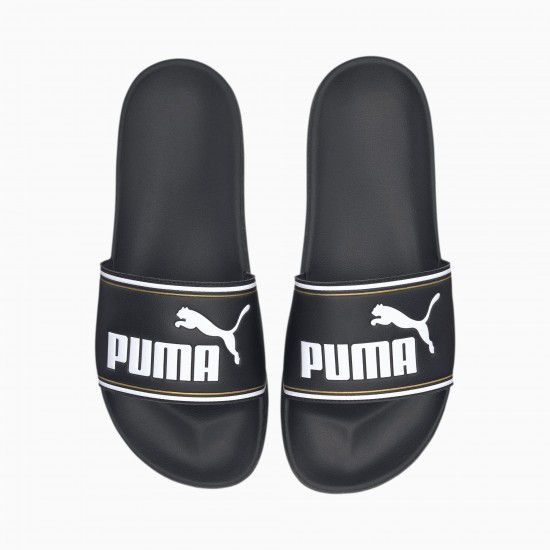 Puma Leadcat FTR Unisex Slides Black Puma Leadcat FTR Unisex Slides Black