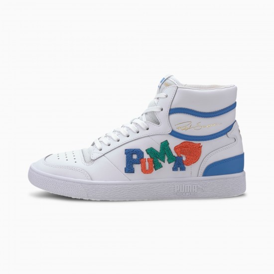 Puma Ralph Sampson Mid Badges Men's Sneakers Puma Ralph Sampson Mid Badges Men's Sneakers