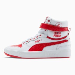 Puma White PUMA x PUBLIC ENEMY Sky LX Sneakers