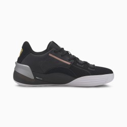 Puma Black Clyde Hardwood Metallic Basketball Shoes