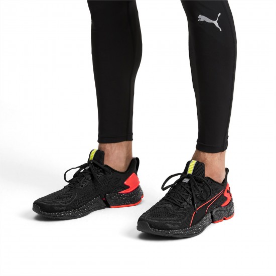 Puma Black SPEED Orbiter Men's Running Shoes Puma Black SPEED Orbiter Men's Running Shoes
