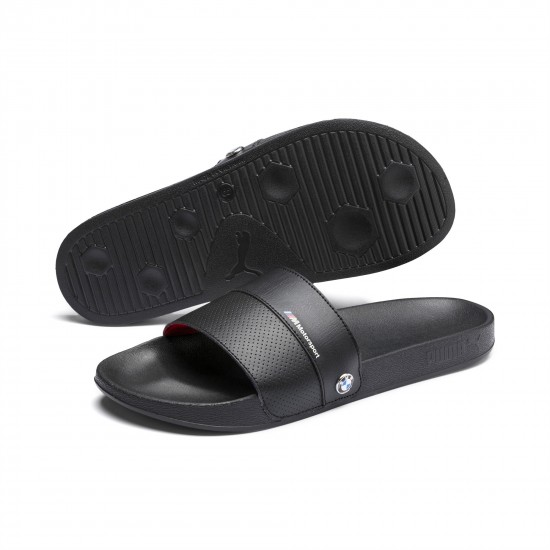 Puma Black BMW M Motorsport Leadcat Men's Slides Puma Black BMW M Motorsport Leadcat Men's Slides