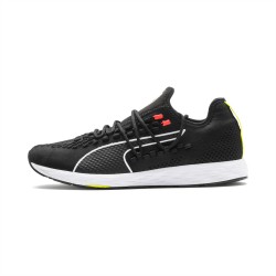 Puma Black SPEED 300 RACER Men's Running Shoes