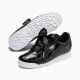 Roma Heart Patent Women's Sneakers Black Roma Heart Patent Women's Sneakers Black