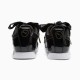 Roma Heart Patent Women's Sneakers Black