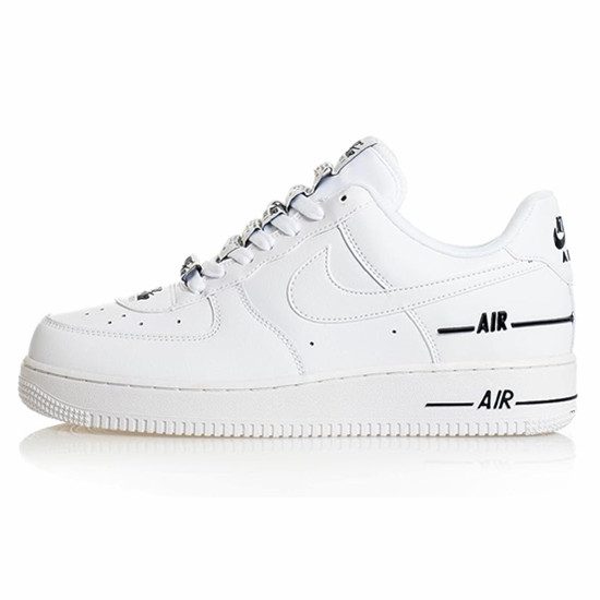 Nike Air Force 1 Low Double Air Low Blanco Negro