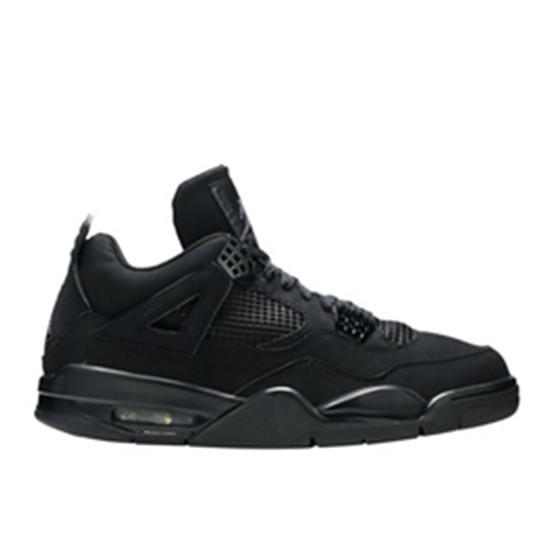 Air Jordan AJ4 zapatillas de deporte negro
