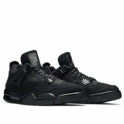 Air Jordan AJ4 zapatillas de deporte negro