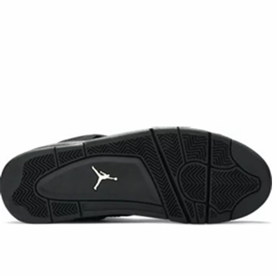 Air Jordan AJ4 zapatillas de deporte negro