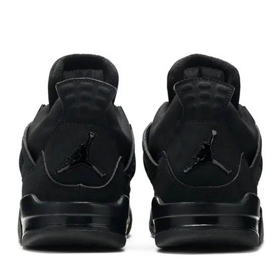 Air Jordan AJ4 zapatillas de deporte negro