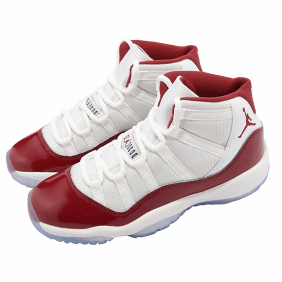 Air Jordan Retro 11 Rojo Cereza Blanco