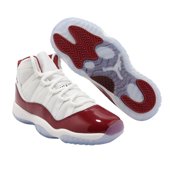 Air Jordan Retro 11 Rojo Cereza Blanco