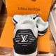 Zapatillas Louis Vuitton Lv Blanco Negro Blanco