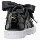 Puma Basket Heart Patent Women's Sneakers Black Puma Basket Heart Patent Women's Sneakers Black