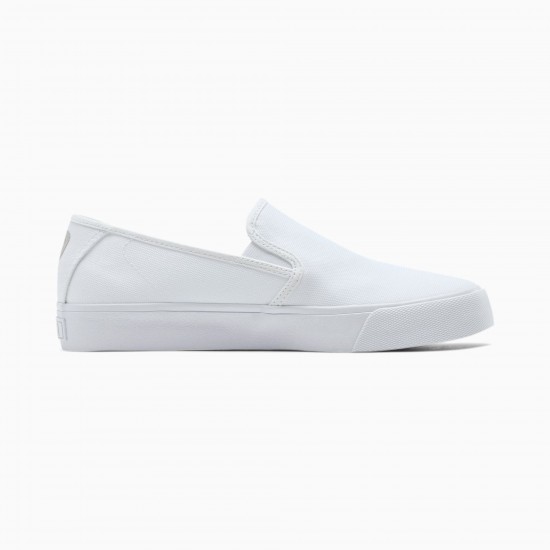 Puma Bari Slip-On Women's Shoes White Puma Bari Slip-On Women's Shoes White