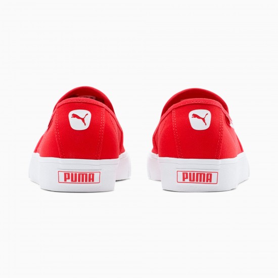 Puma Bari Slip-On Women's Shoes Red Puma Bari Slip-On Women's Shoes Red