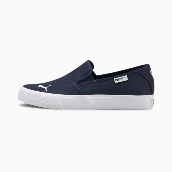Puma Bari Slip-On Women's Shoes Blue Puma Bari Slip-On Women's Shoes Blue