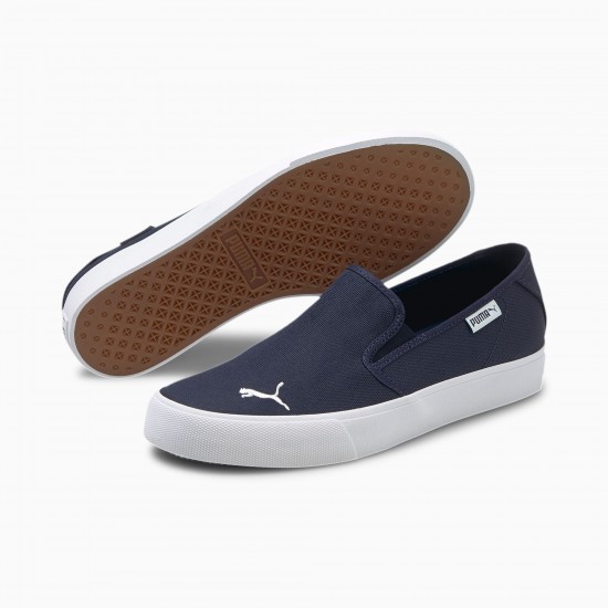 Puma Bari Slip-On Women's Shoes Blue Puma Bari Slip-On Women's Shoes Blue