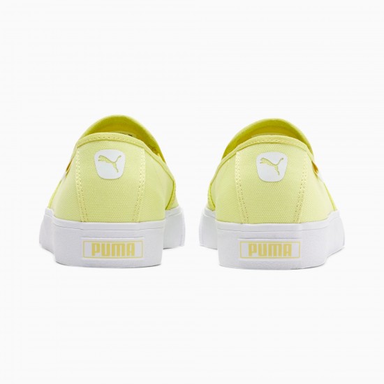 Puma Bari Slip-On Women's Shoes Yellow Puma Bari Slip-On Women's Shoes Yellow