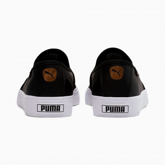 Puma Bari Cat Women's Slip On Shoes Black Puma Bari Cat Women's Slip On Shoes Black